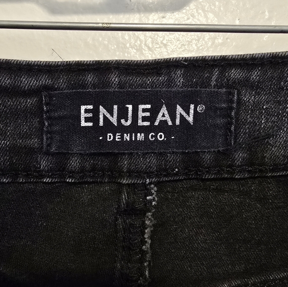 Enjean - 27x26 High Rise Distressed Skinny Jeans - Picture 11 of 14
